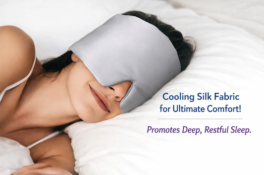Calmora™ Silk Cooling Sleep Mask